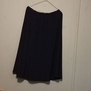 Salon studio navy blue large skirt